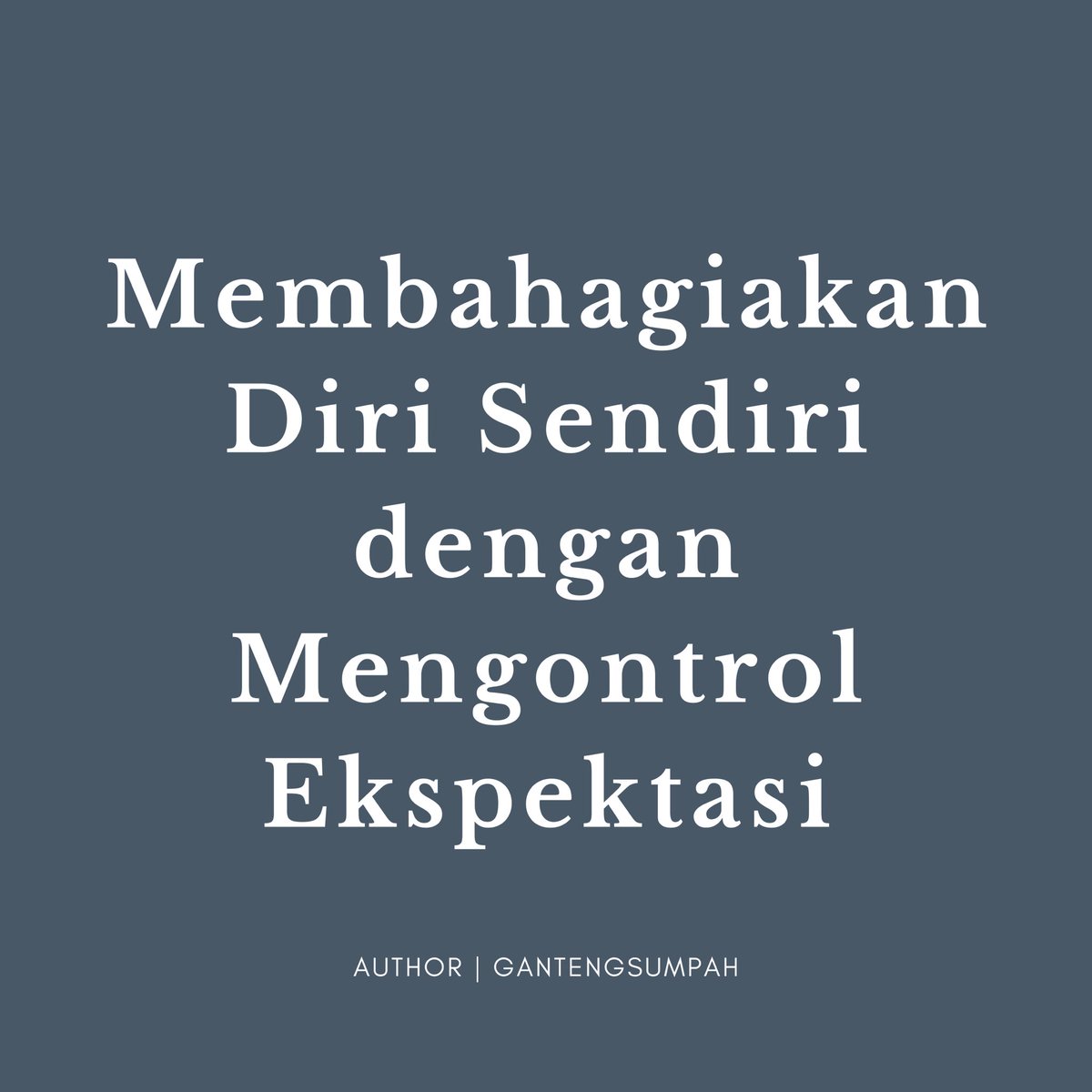 gantengsumpah's tweet photo. Salah satu cara membahagiakan diri sendiri. https://t.co/rBj8UH8YyU