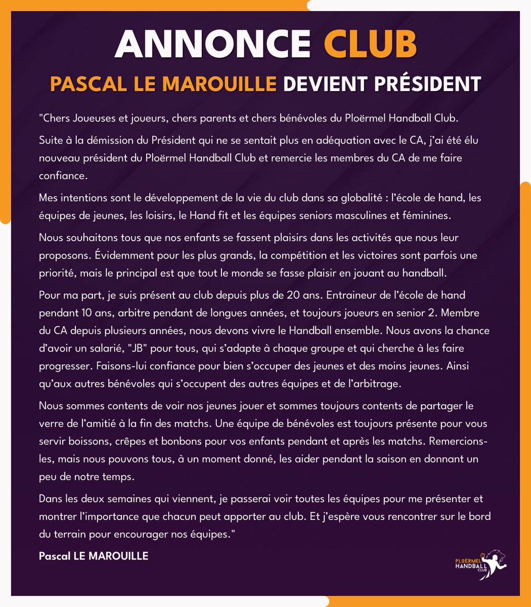 Ploërmel Handball tweet media