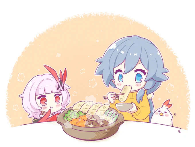 テンション上がったから、過去に描いたお料理してるフカさんシリーズを再掲😎
食卓アニメの1期の時に描いてたものです〜
最後のはそろそろ鍋の季節なのでオマケw 