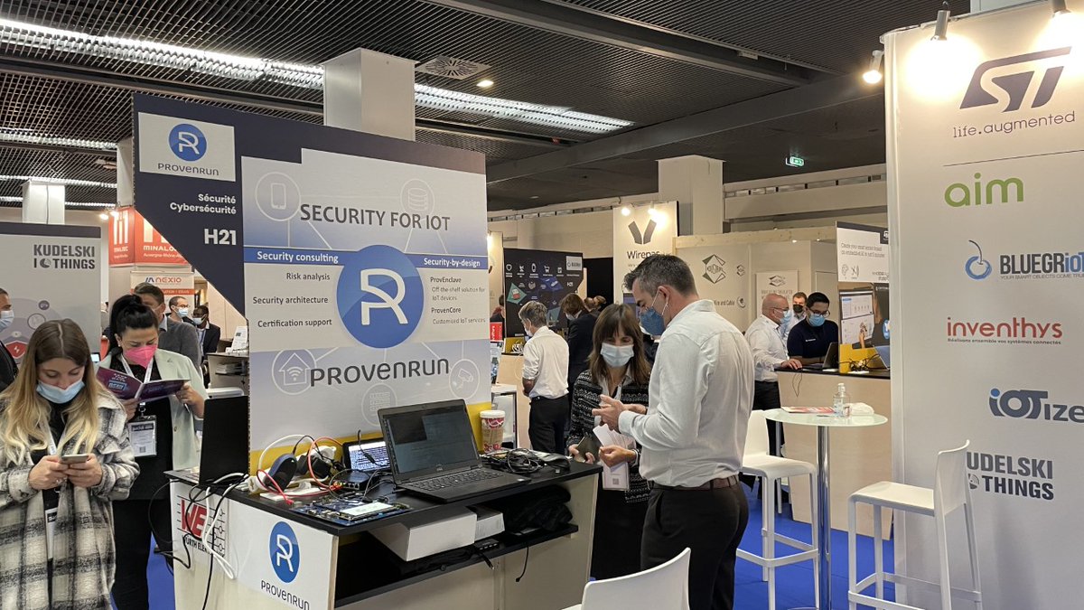 First day at SIDO Paris ! Come & meet us to discover our expertise in IOT security and how we can protect your IoT device against hackers.#STPartnerProgram #IOTSecurity #Cybersecurity #SIDO2021