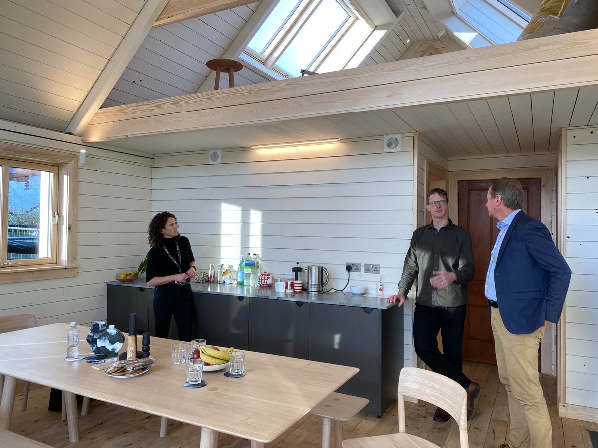 forestsandwood's tweet photo. Scottish Government minister @MairiGougeon joined Confor CEO @stugood3 on a visit to the Zero Carbon Home at #COP26  to understand more about the enormous potential of building with home-grown wood. https://t.co/PxIRClMa56 
@MairiMcAllan @scotforestry @forestryls @PaulBrannenNE https://t.co/ZEoHhOEaxO