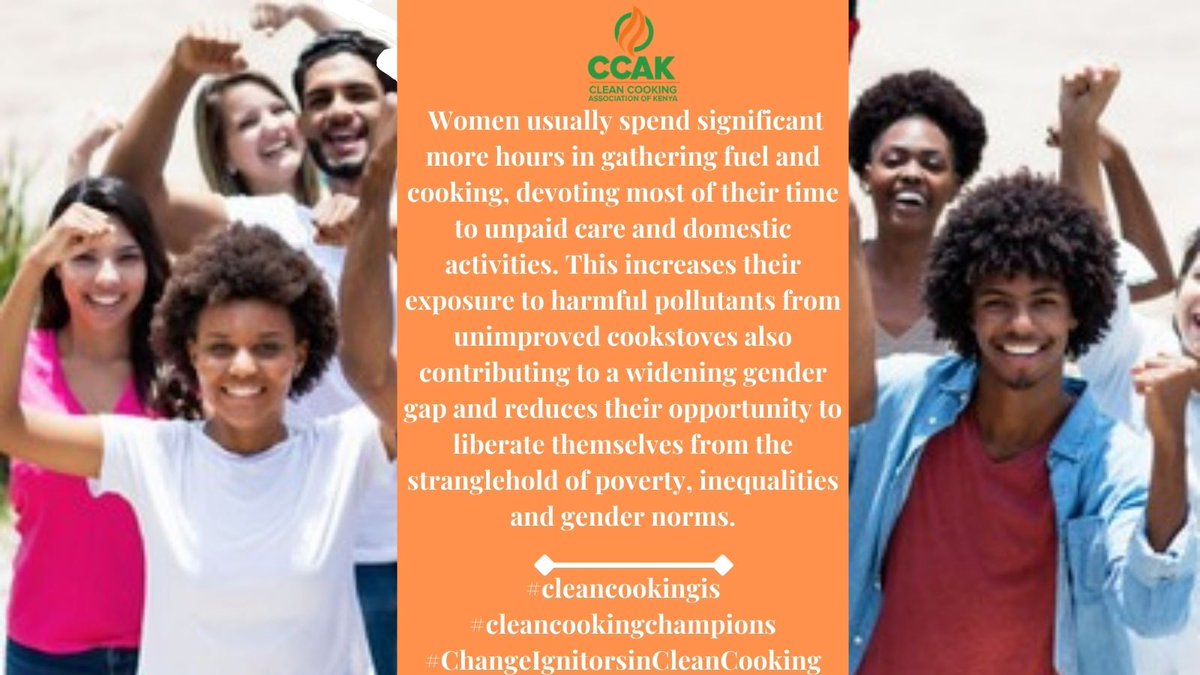 CleanCookingKe's tweet photo. Women’s health, wellbeing and socio-economic independence is strongly interlinked with access to clean cooking technologies.
#cleancookingis
#cleancookingchampions
#ChangeIgnitorsinCleanCooking https://t.co/0IJT7yPI4M