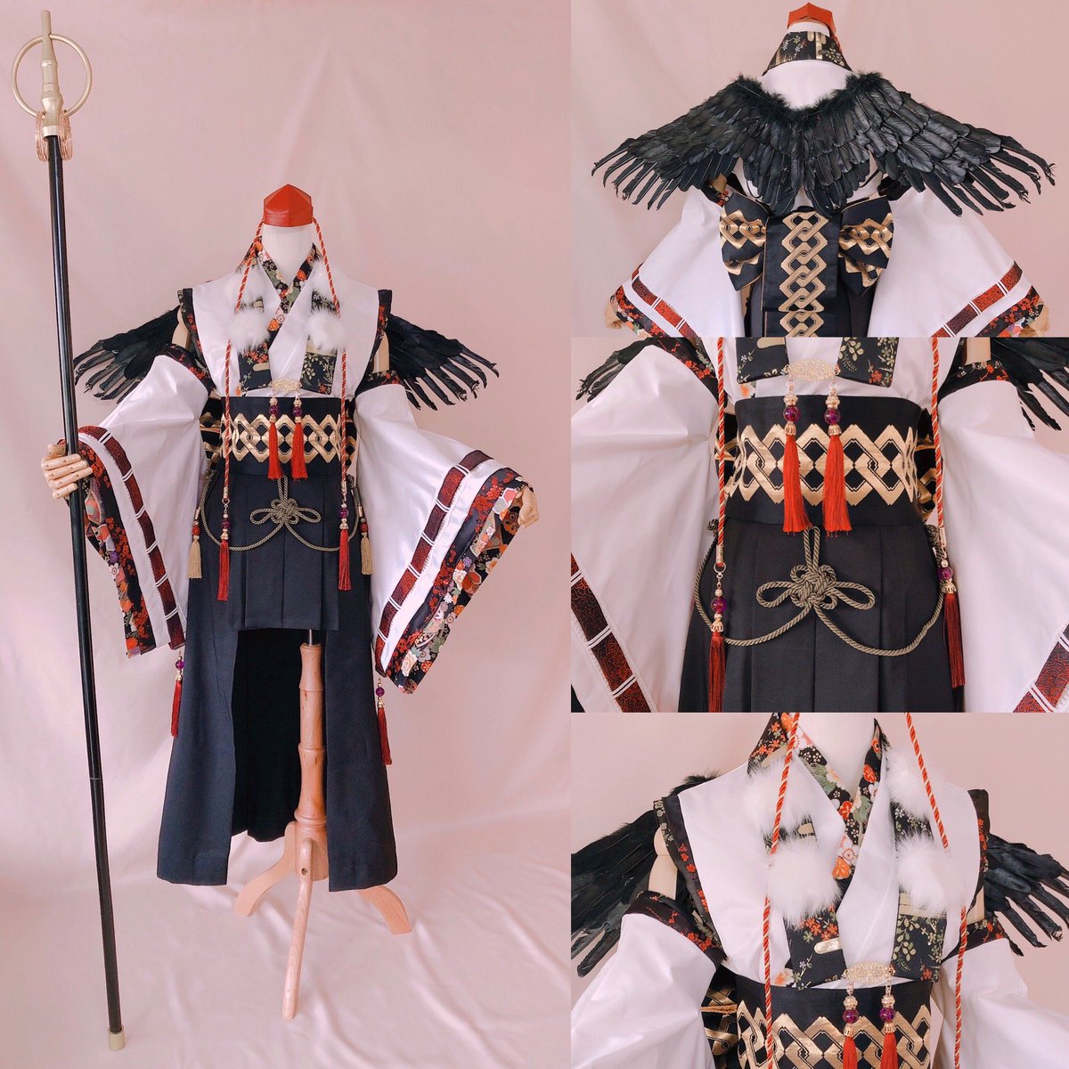 東方プロジェクト射命丸文アレンジ衣装製作しました。香霖堂天狗装束を