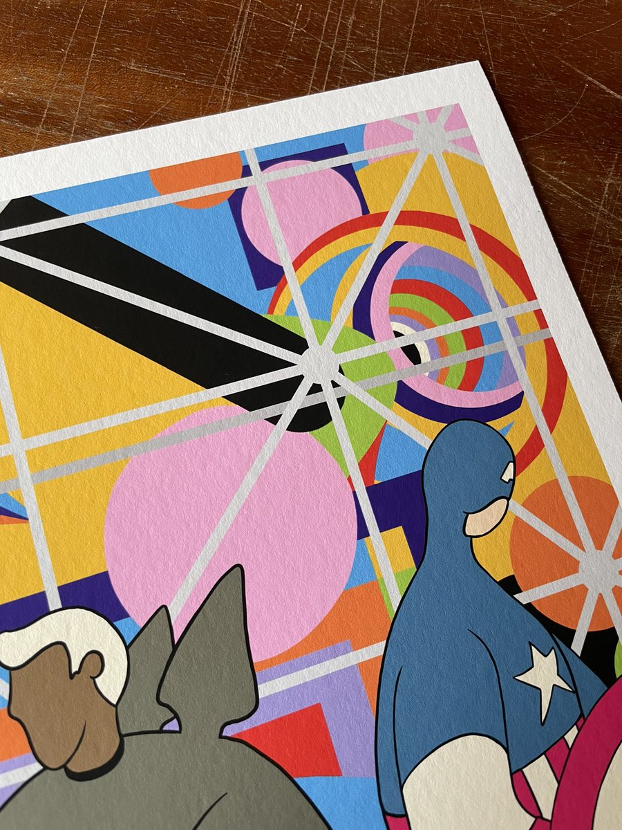 Murugiah_'s tweet photo. Cosplay, Giclée on 285gsm platinum etching, 12x18”, limited edition of 30, 2021. Hand signing these during @ThoughtBubbleUK in collaboration with @AMPjamCon 🧿🌸👁 https://t.co/FhGDcR1Xym
