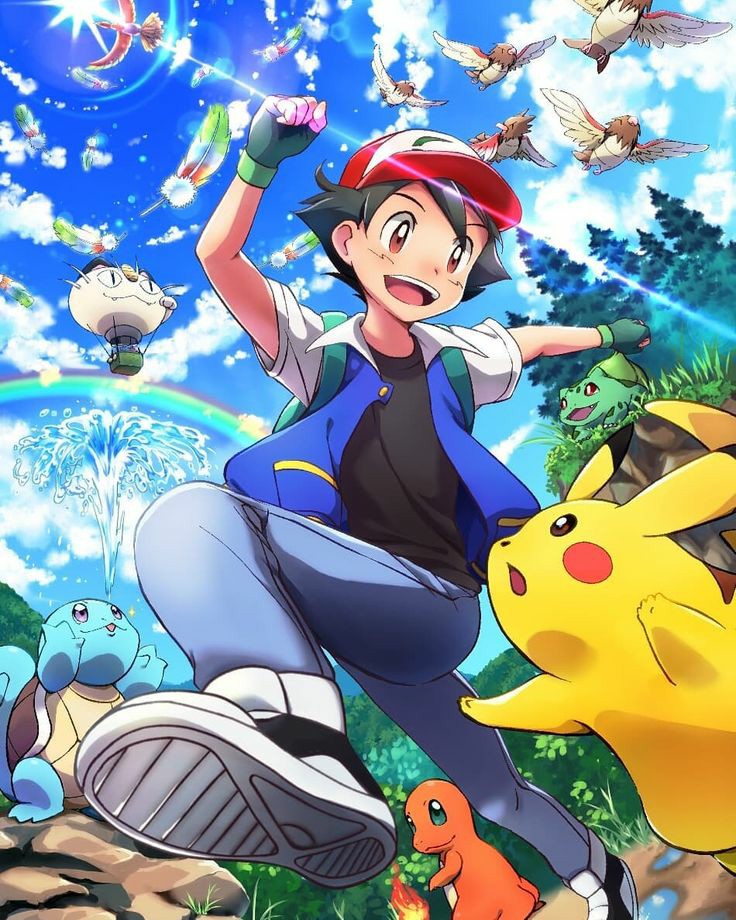 AshKetchum1w's tweet photo. Imagem foda do começo da jornada infinita https://t.co/76JmdpTJ8C