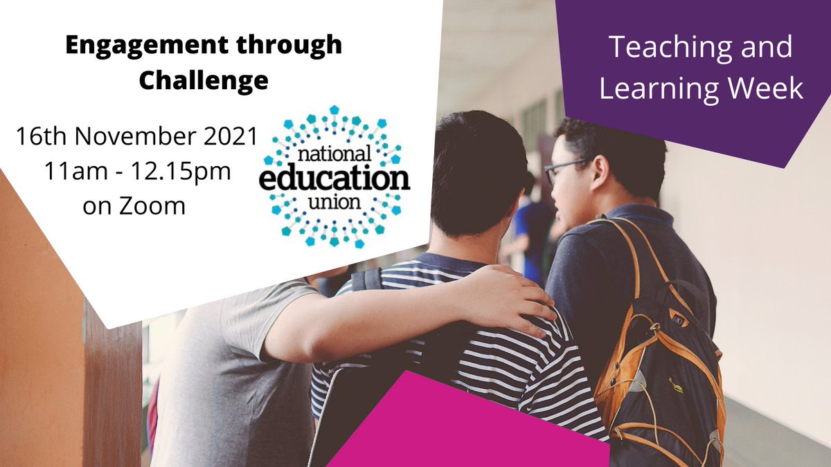 NEU_CPD's tweet photo. For day 2 of Teaching and Learning Week we are joined by @jakemansell for Challenge and Engagement 👏

Challenge without engagement can be a grind, whilst engagement without challenge may not represent the best use of learning time. 

👉https://t.co/tjujhER2tj
#CPDatNEU https://t.co/1QkwdTPe1m