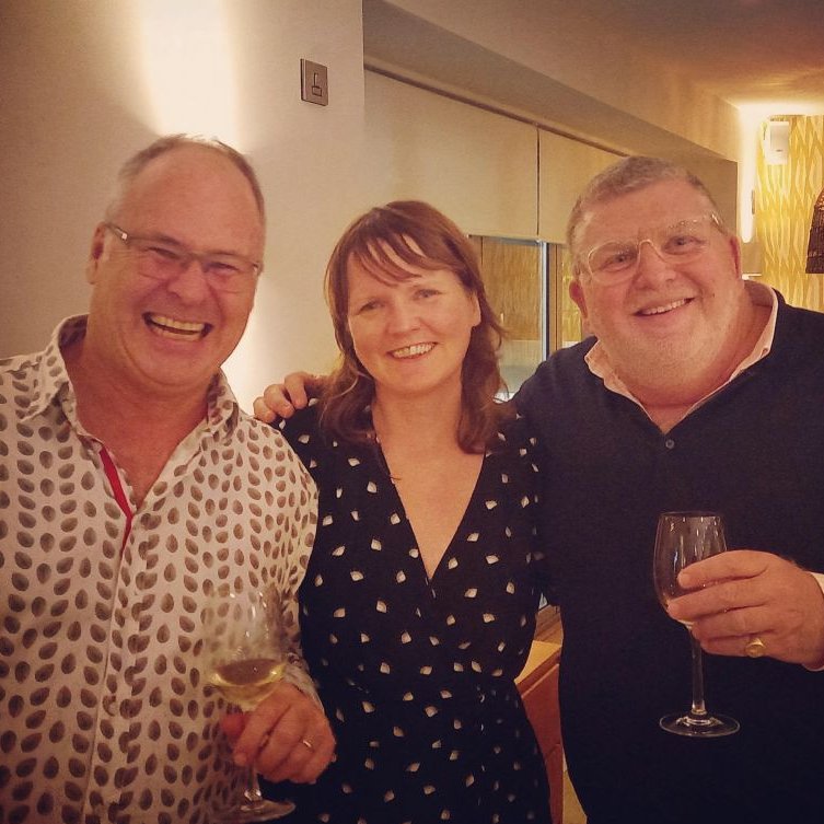 🍑We were proud to attend the @PeachPubs supplier conference last week! Anne-Marie McGregor, our Head of Music, has loved working on the music for the Peach Pubs estate over the last 8 years and had a blast catching up with <a href="/hamishstod/">Hamish Stoddart</a> MD and @ChrisStagg8  Operations director🍺
