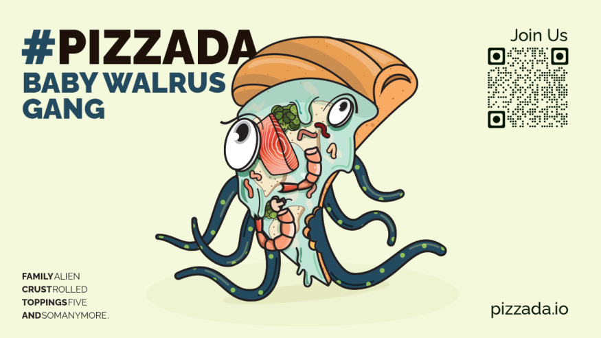 icyverse_meta's tweet photo. 🎉Special Giveaway BWG holders🎉
 🍕Pizzada X Baby Walrus Gang🌊 

💎This Pizzada 1/1 NFT to win💎

✅ Own 1 BWG NFT or more
✅ Follow @Pizzada_io 
✅ RT + Like 
✅ Join both Discord (links in bio)

Ends in 48h. 

🚨Minting live : https://t.co/5jNLCzPKSB 🚨

#CNFTGiveaway #CNFT https://t.co/XRCyBXxbPa