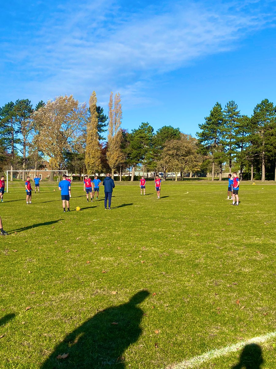 📸 | RAF U23s preparing for tomorrows Remembrance Day fixture against @HTFC_1995