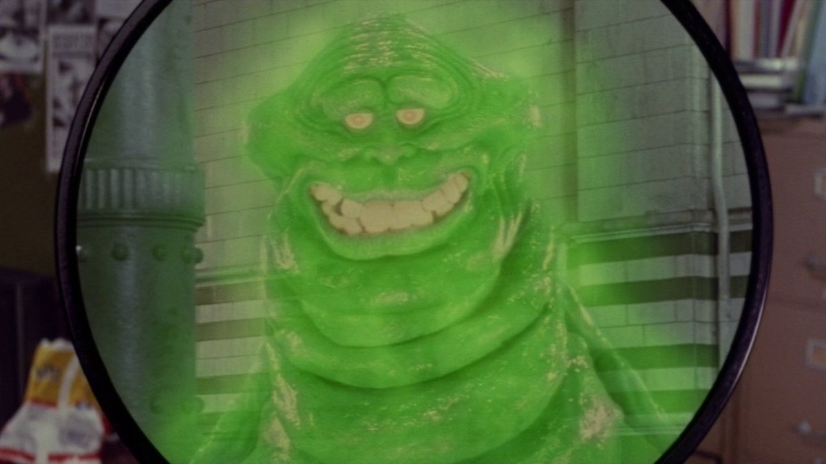 DWLundberg's tweet photo. TOMORROW... Jonny and I aim our particle throwers (NOT a euphemism) at 1989's critically-panned GHOSTBUSTERS II, and one of these images will cause one of us to throw a full-on conniption fit! Join us at 10am MST to find out which!

#NostalgiaCast 
#WhoYaGonnaCall https://t.co/kWUG3TS8qD