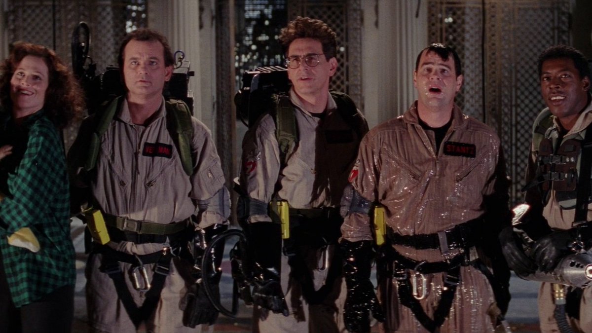 DWLundberg's tweet photo. TOMORROW... Jonny and I aim our particle throwers (NOT a euphemism) at 1989's critically-panned GHOSTBUSTERS II, and one of these images will cause one of us to throw a full-on conniption fit! Join us at 10am MST to find out which!

#NostalgiaCast 
#WhoYaGonnaCall https://t.co/kWUG3TS8qD