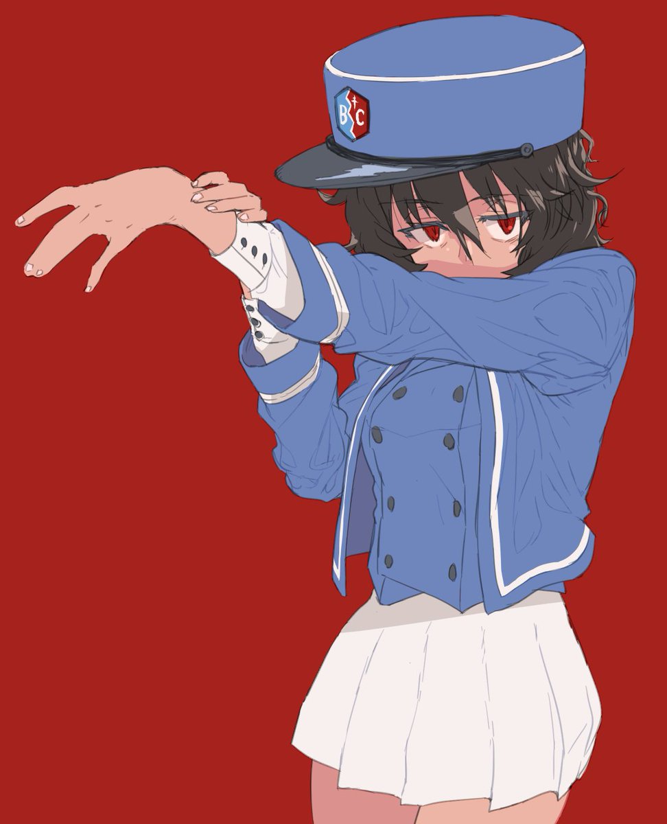 安藤(ガルパン) 「安藤くん 」|monolithのイラスト