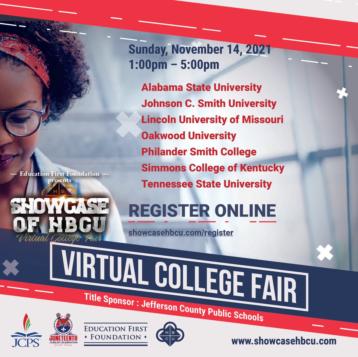 To Register 
showcasehbcu.com