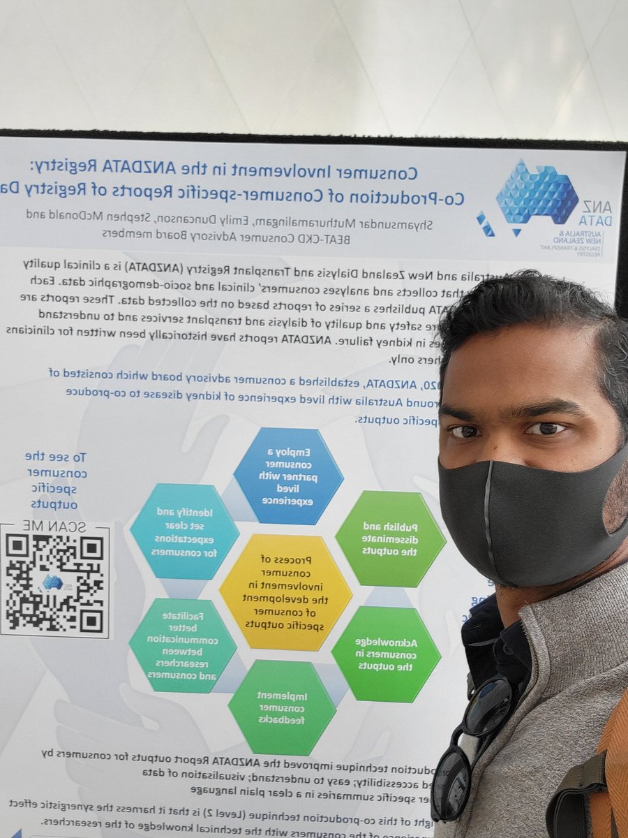 shyamrith's tweet photo. Nothing about us, without us. What a fantastic #SAHMRIShowcase. Thanks to @sahmriAU for recognizing the work of consumers in @ANZDATARegistry. Spl mention to @ErandiHewawasam @GreenhamLavern @NephMcDonald @BEAT_CKD #consumerengagement https://t.co/5qqgviXy8z