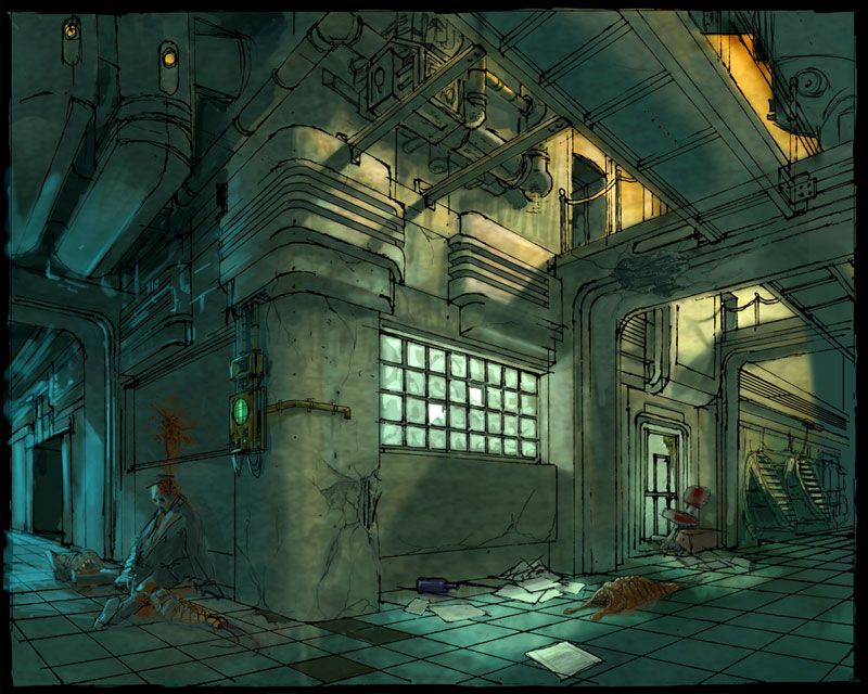 Area concept art from
"BioShock".

#BioShock 
#ConceptArt 
#GamesConceptArt