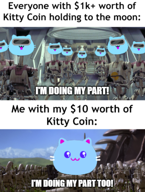 NftWilson's tweet photo. @0xKittyCoin Here's mine!
My Discord: Noot#8735
$KITTY to the moon! https://t.co/XNieM9G8Zq