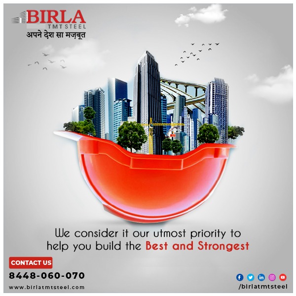 UltraGoldTMT's tweet image. When the Foundation is Strong, you have already built it right!

Birla TMT Steel - Apne Desh Sa Mazboot

#birlatmtsteel #apnedeshsamazboot #strongstructure #strongfoundation #Foundation #building #India