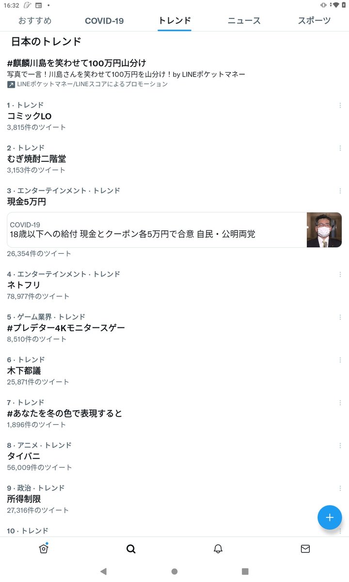 コミックlo が ランドセル症候群 とともに日本のトレンド1位に 日本終わったか と思ったらこういう事情だったらしい Togetter