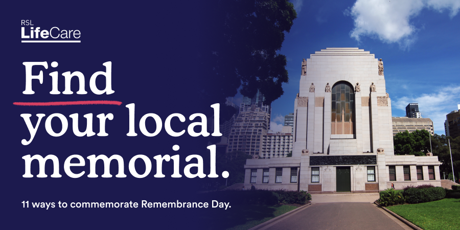 Local memorials have been erected across the country in recognition of our soldiers who fought in World War I. Do you know where your local memorial is? Find out more about how to find your local memorial here 🌹 fal.cn/3jG0q #RemembranceDay #RSLLifeCare #LestWeForget