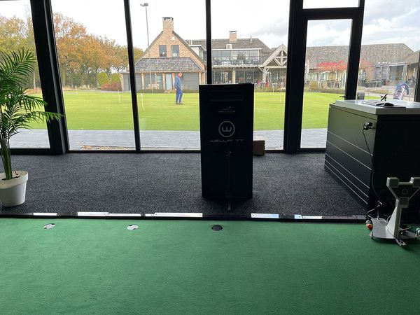 SAM_Sports's tweet image. Great new #SAMPuttStudio installation with the latest #SAMPuttLab technology at @RobMouwen  Putt Academy. #SAMProjection and ball tracking will be added soon...