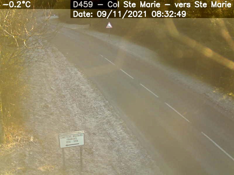 TML68_88's tweet photo. ℹ️ [08:30] Good morning #TMLisOpen ce matin sur #Lusse -1 🌡 et sur #SainteMarieAuxMines +1 🌡  Bonne route à Tous 🚛🚙🏍 https://t.co/csYca6kqR9