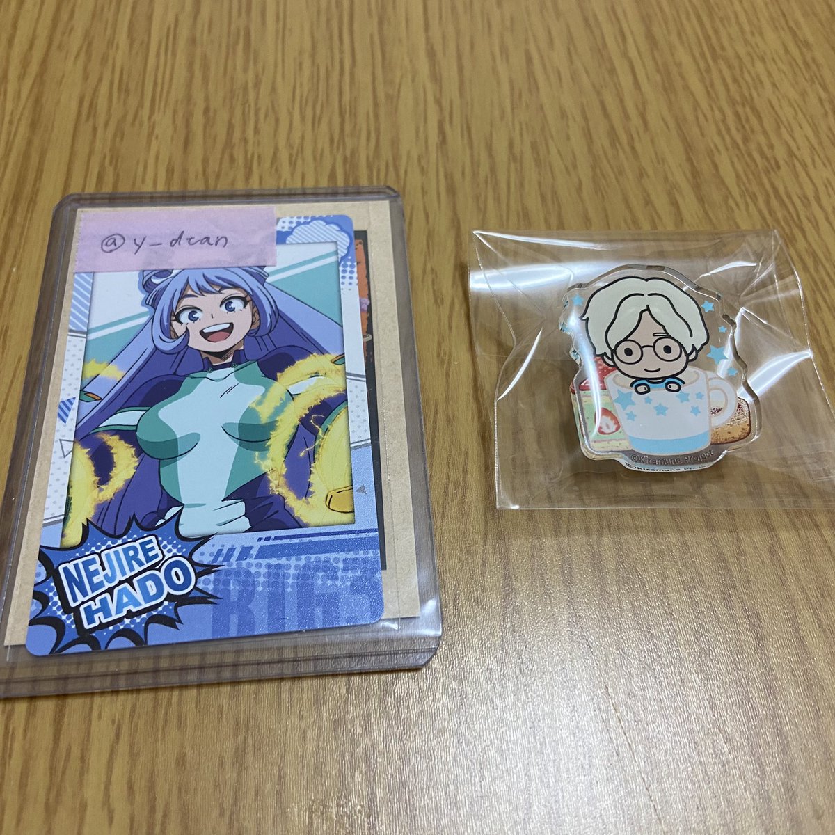y_dtan's tweet photo. @a3bhstm こんにちは、お返事が遅くなり申し訳ありません。
ご検討いただきありがとうございます。郵送での交換で是非お願い致します。
フォロー大丈夫です。こちらからも失礼致します。
画像のご提示もありがとうございます。確認させていただきました。こちらもご確認いただけますと幸いです。 https://t.co/MfDLZOfmV6
