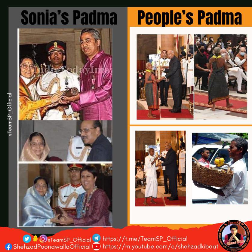 Shehzad_Ind's tweet photo. Sadma Versus People’s Padma https://t.co/lzF6hs9oez