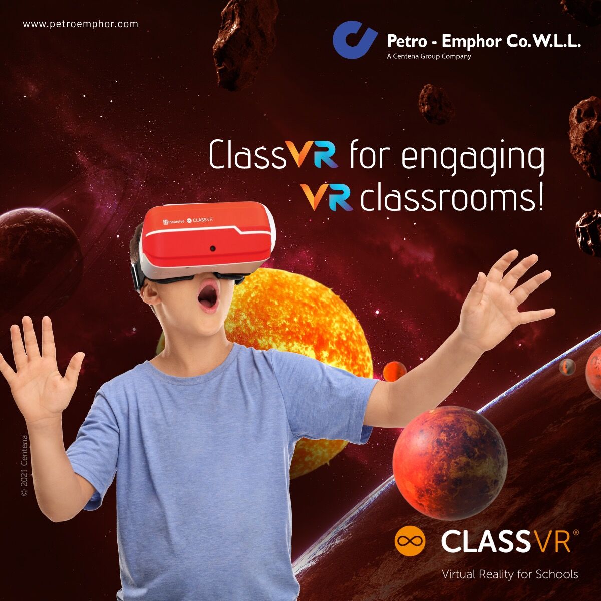 Class VR for the engaging VR classrooms!

#virtualreality #agumentedreality #education #learning #immersivelearning #newplatform #augmentedreality #training #classroom #experience #edutech #studentfriendly #technology #innovation #qatareducation #atlabme #centenagroup #qatar