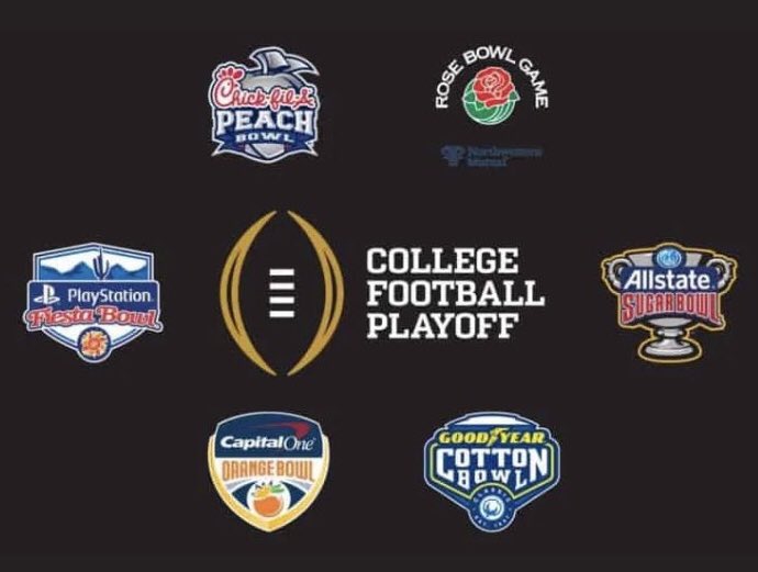 german_poll's tweet image. GCF-Poll Bowl Projection:
Orange Bowl (1/2 Finale):
#1Georgia #4Cincinnati
Cotton Bowl (1/2 Finale):
#2Alabama vs #3Oklahoma
Rose Bowl:
#5OhioSt.vs #6Oregon
Fiesta Bowl: 
#8MichiganSt. vs #7NotreDame
Sugar Bowl: 
#9OklahomaSt. vs #11TexasA&amp;amp;M
Peach Bowl: 
#10Michigan vs #12OleMiss