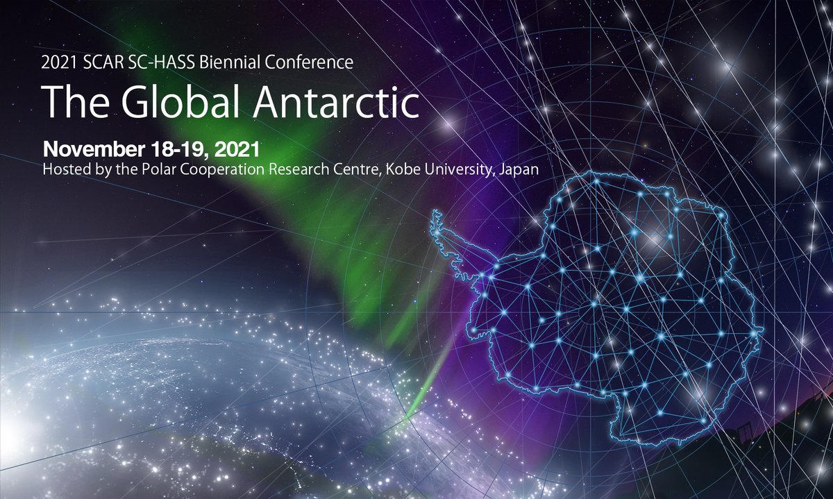 AntarcticHASS's tweet photo. The #SCAR SC-HASS Biennial Conference is just around the corner! Join us to learn more about "The Global Antarctic" on all aspects of #humanities and #socialsciences.
Registration is free but required: https://t.co/Pl7dQhuSE5
#SCHASSConference #Antarctica #SCHASS2021 https://t.co/MR19v7kTv2