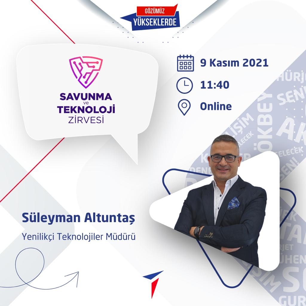 Savunma ve Teknoloji Zirvesinde universite ogrencisi arkadaslarla birlikteyiz