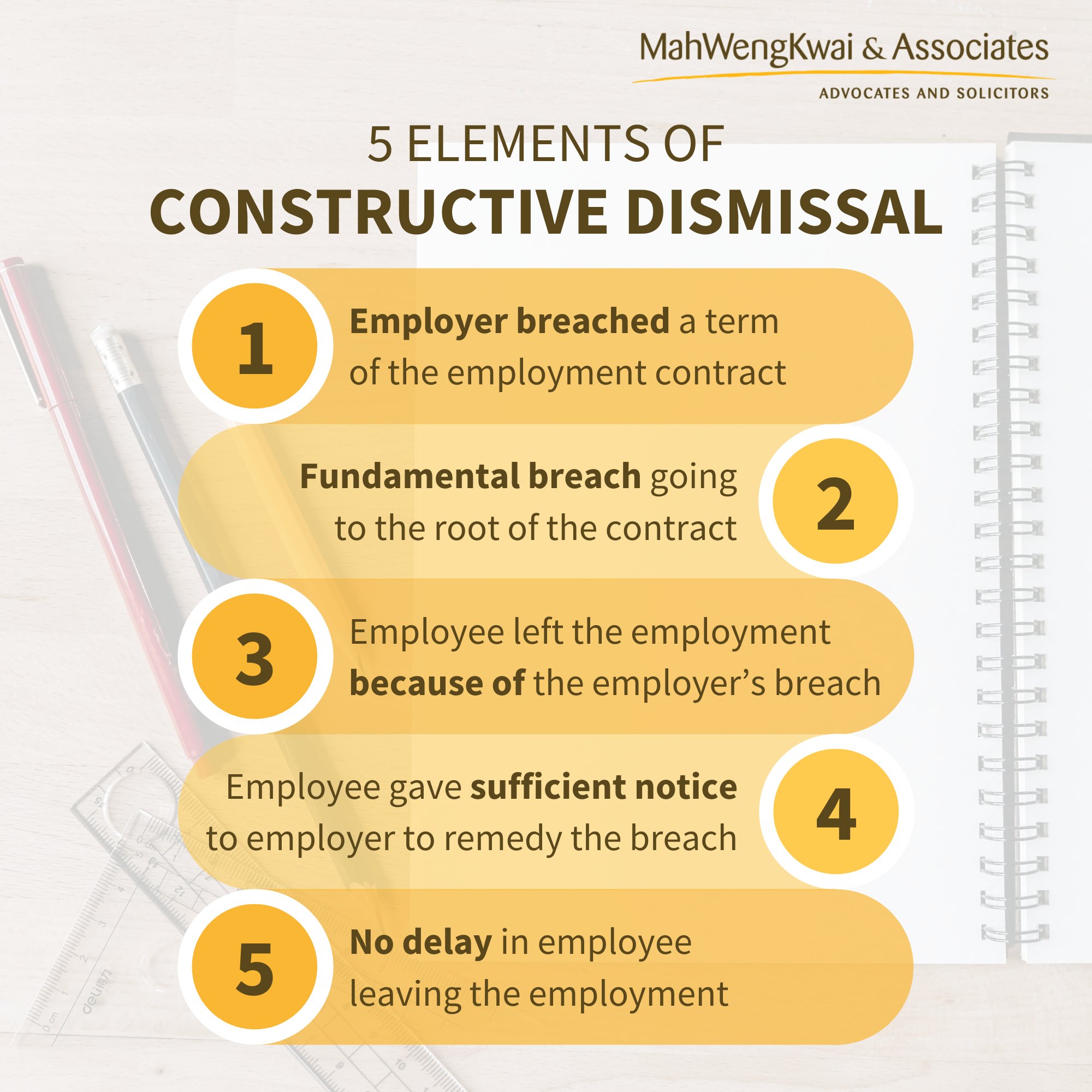 Constructive Dismissal