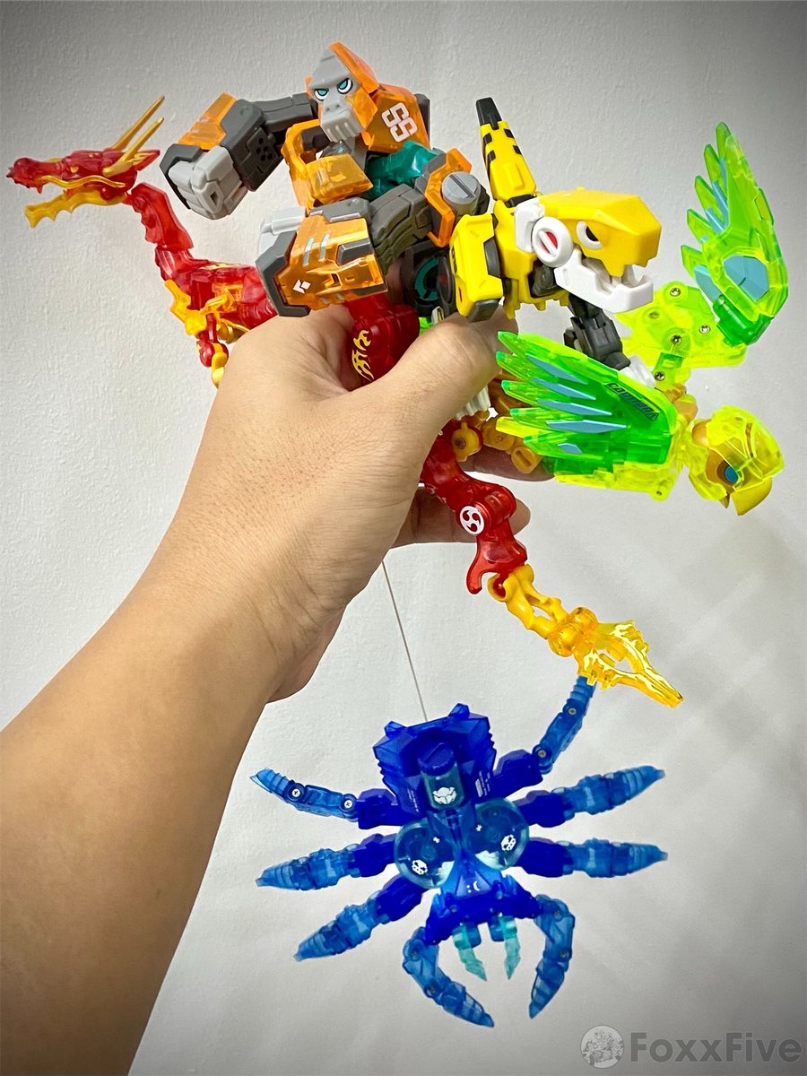 ☆ヒョプ♡フォーム Trying my hand at #5figurehandshake with both modes. ✋ @52Toys