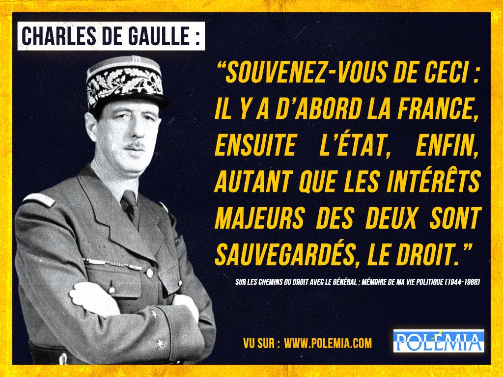 JeanPaulValour's tweet photo. 9.11.2021 Commémoration de la mort du général De Gaulle
Souvenir,respect,reconnaissance,à l'homme du 18.6.40,qui, dans la Résistance à l'ennemi, puis comme Président de la République, rendit à la France,honneur, puissance mondiale, souveraineté
Vive la France libre et souveraine! https://t.co/3uN0R7snS2