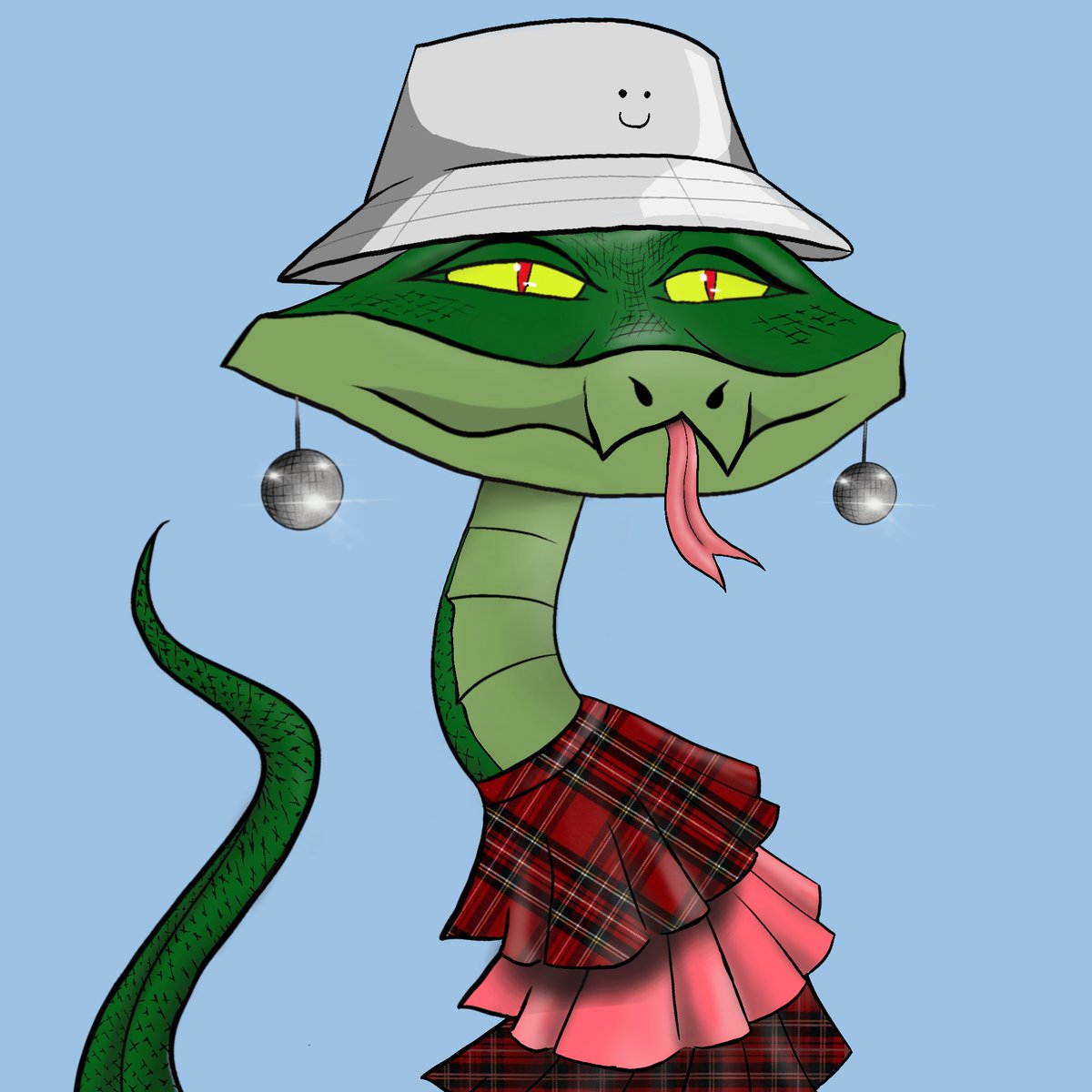 SizzleSnake's tweet photo. @jonnybNFT slithering our way forward! https://t.co/benC2d6ZlQ