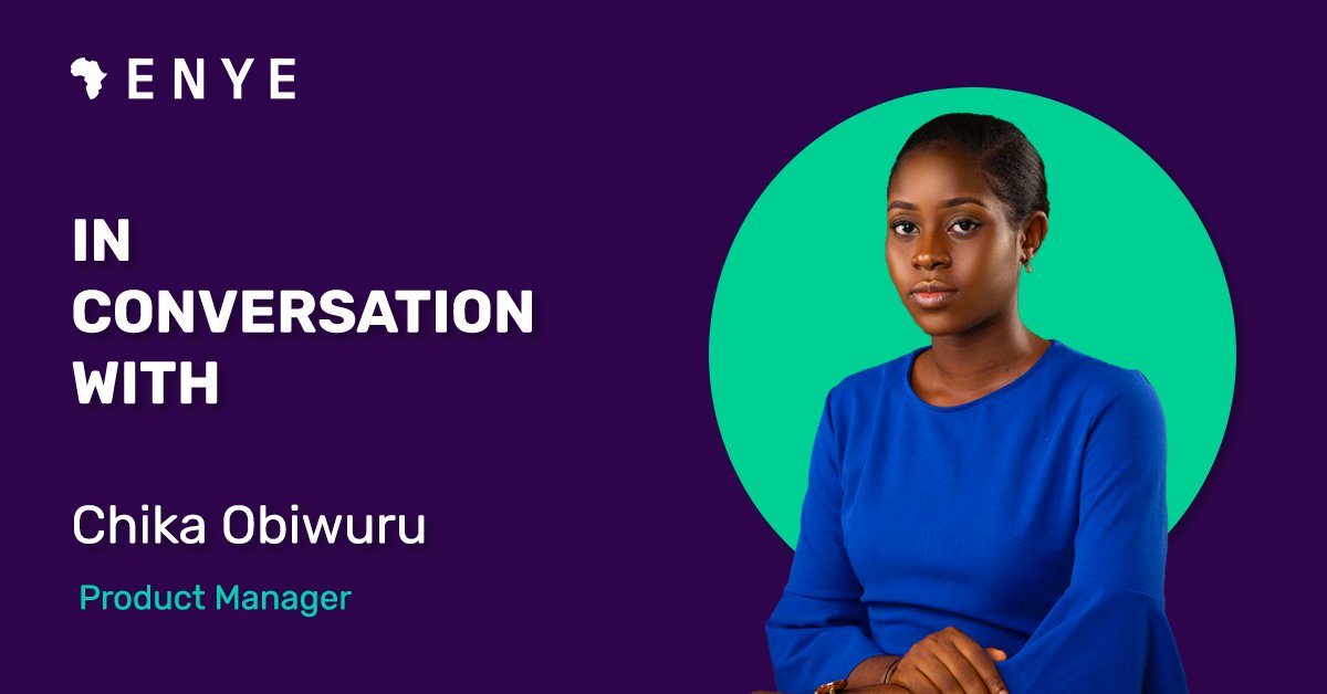 enye_tech's tweet photo. @chikab__ became a product manager without any prior knowledge of product management. She hung out with @the_amazing and reflected on her career path and shares what it’s like to never give up. Read: https://t.co/r27EsKuuyk
⁠
#GrowWithEnye #BuildWithEnye https://t.co/fUmbIESXvX