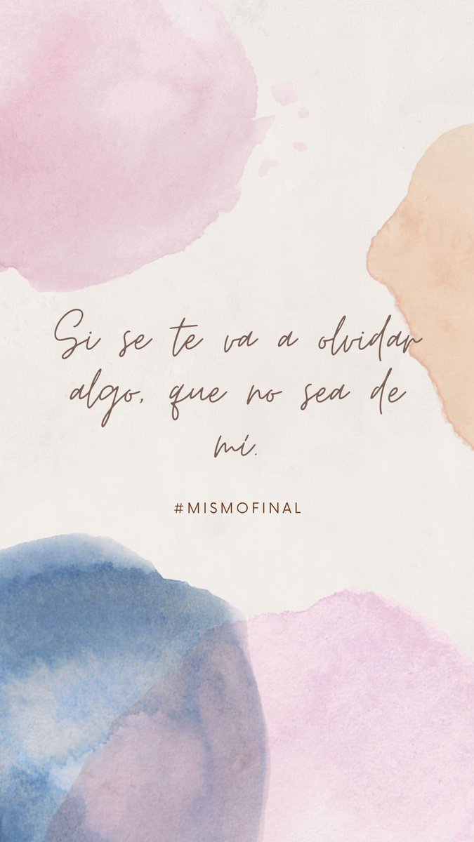 CajonRelatos's tweet photo. Lo prometido es deuda.

Reglas:

1. Cita, responde y usa #MismoFinal

2. Escribe un #microcuento que termine con "si se te a olvidar algo, que no sea de mí" https://t.co/IPDUb1ml5f