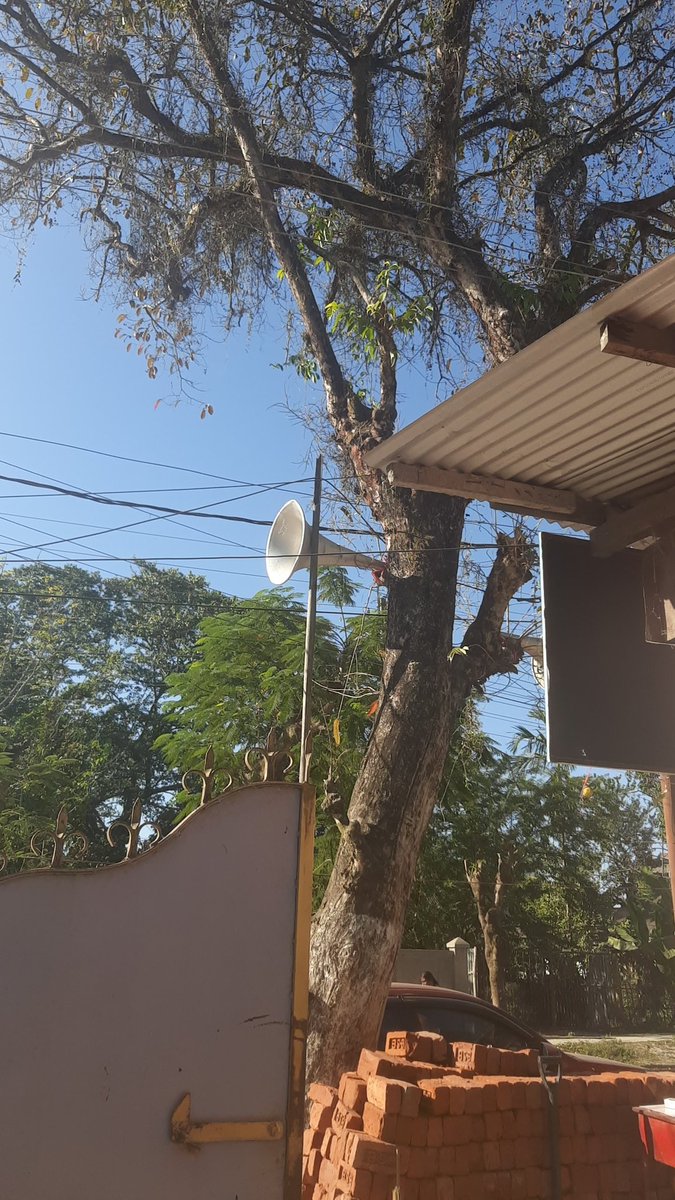 Digbijayxc's tweet photo. @dc_dibrugarh @dibrugarhpolice @dibrugarh24x7 please take action against the loud speakers being installed in paltan bazar area, in front of a resident place. As it is playing loud sounds since morning, so it's a humble request to remove the speakers. https://t.co/DdRhLDFBeF