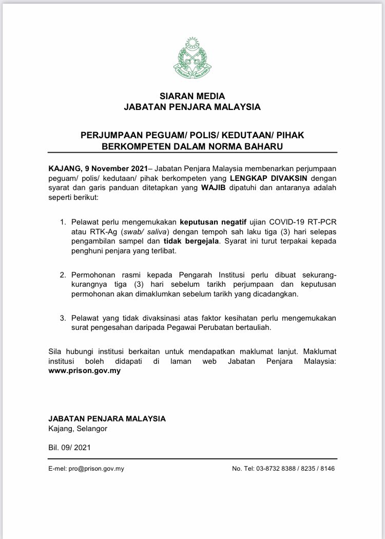 Best Tweets of Penjara Malaysia  LikeFluence.com