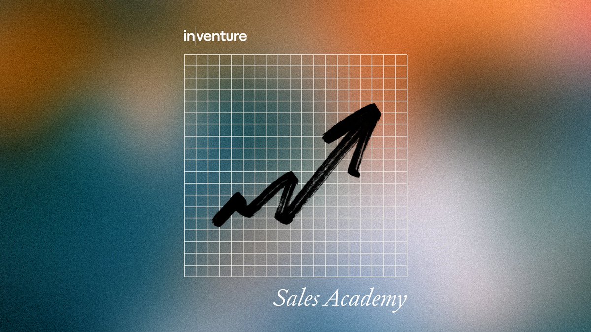 InventureVC's tweet photo. Today we’re excited to launch Inventure Sales Academy, a new experiment in how we can provide more value to our portfolio by focusing on talent. Read more about our reasoning here: https://t.co/1S59dypqgD 
→ https://t.co/wX3t3OPI5K