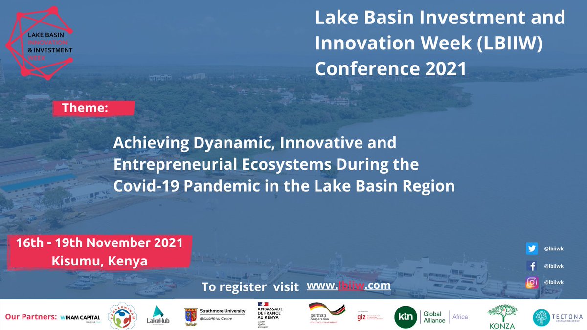 lbiiwk's tweet photo. Last call for Vendors and Exhibitors who would like to showcase their innovations, products and services at the Lake Basin Investment and Innovation Week from 16th - 19th 2021.
Register today through https://t.co/knkBTP6YHj
CHARGES: 1000/- for the three days.
#lbiiw2021 https://t.co/Ytrg7ZOTpK