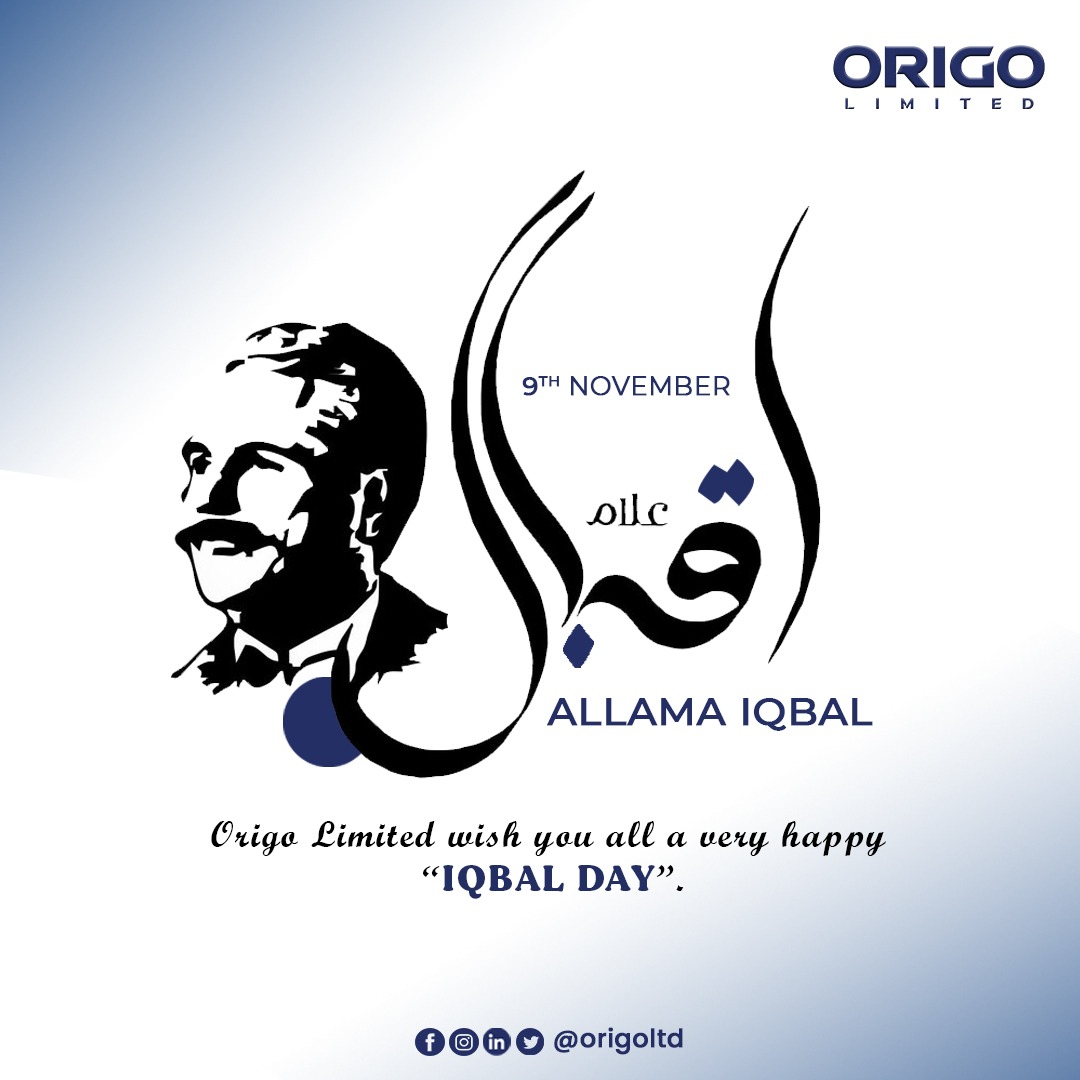 OrigoLtd's tweet photo. ALLAMA IQBAL DAY!
Our country is a manifestation of IQBAL's vision. We salute the man &amp; his vision. Moreover, we pledge to continue fuelling the progress and prosperity of IQBAL's PAKISTAN.

#iqbalday #origoltd #sportsmanagement #digitalmarketing #websitedesign #webdevelopment https://t.co/ZAFGMsgK6U