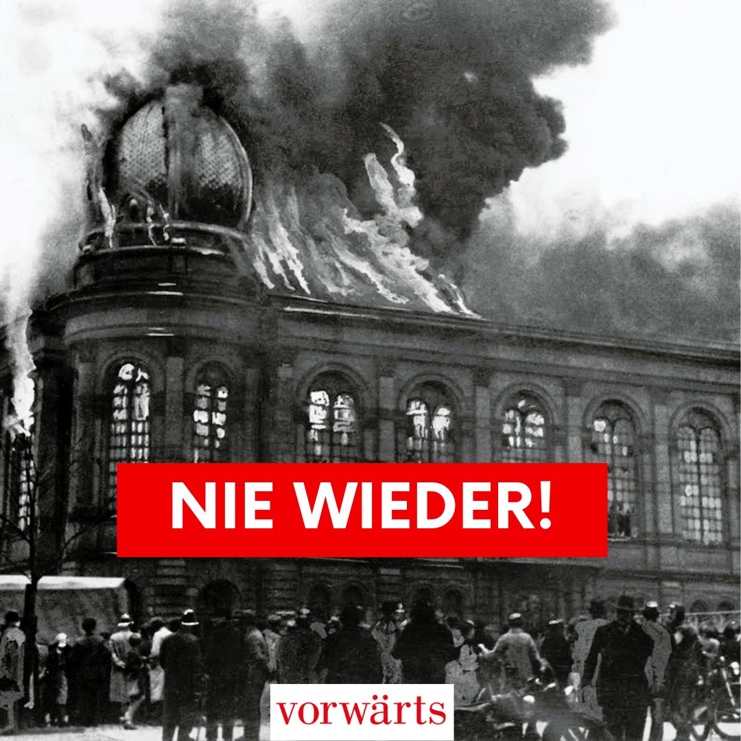 Heute gedenken wir den Opfern der #Reichspogromnacht vom #9November 1938. 267 Synagogen und mehr als 7.000 jüdische Geschäfte wurden in Brand gesetzt und geplündert. 91 Menschen wurden getötet, etwa 30.000 Menschen wurden in Konzentrationslager verschleppt. Wir sagen: #NieWieder!