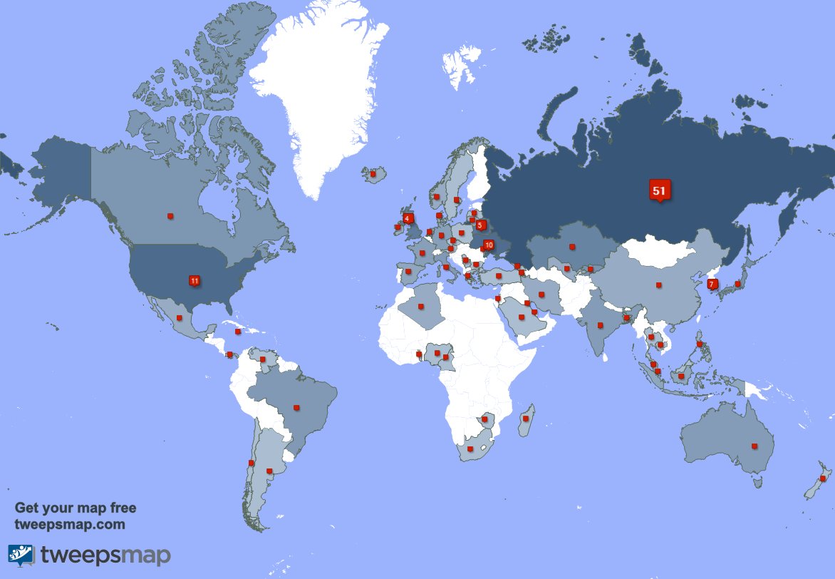 2017_OLa_'s tweet photo. I have 2 new followers from Russia 🇷🇺 last week. See https://t.co/0bCVRjK7sP https://t.co/lnz5MbonNM