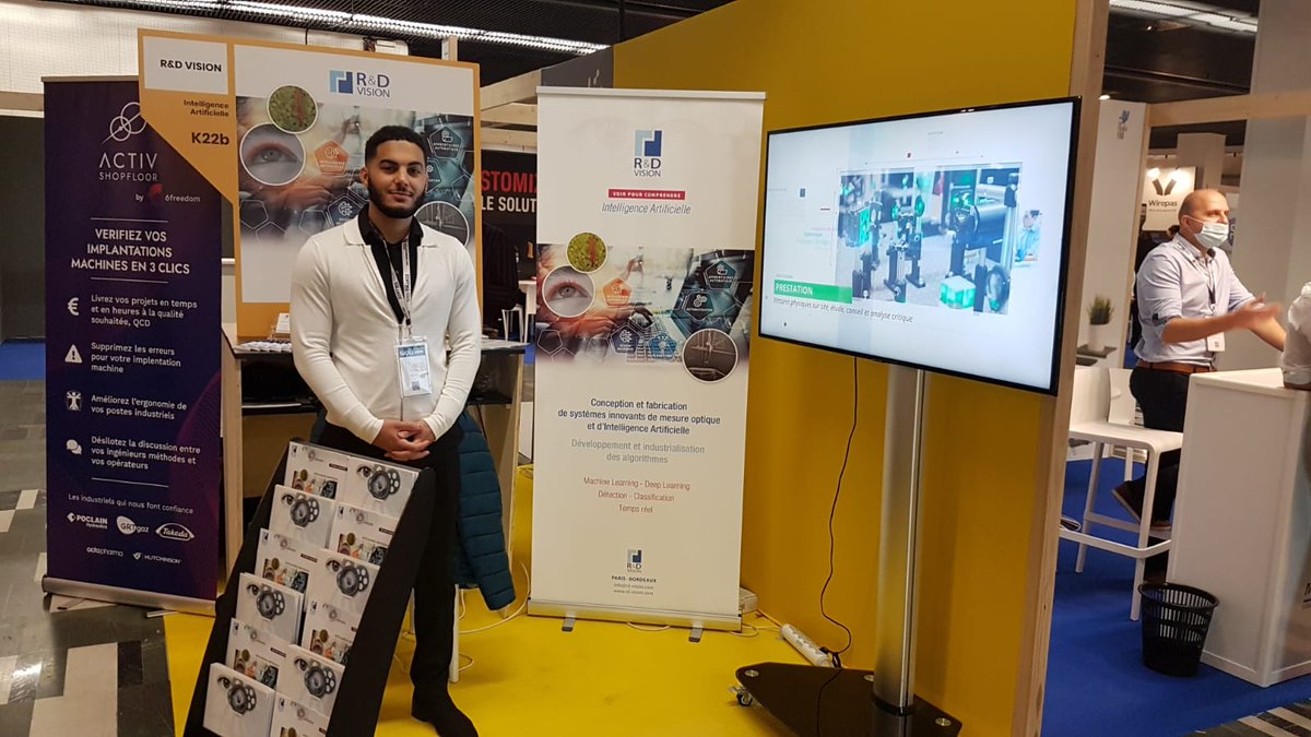 [Event] C'est parti pour 2 jours d'échanges sur vos projets IoT, sur vos besoins d'industrialisation.
RDV au <a href="/Sido_Paris/">SIDO Paris - IoT, IA, Digital infra, Cybersécurité</a> Palais des Congrès jusqu'à demain 18h00 au  Stand K22B
#IoT #IA #Robotique #IntelligenceArtificielle #Maintenance #Predictive #PoC #Proofofconcept