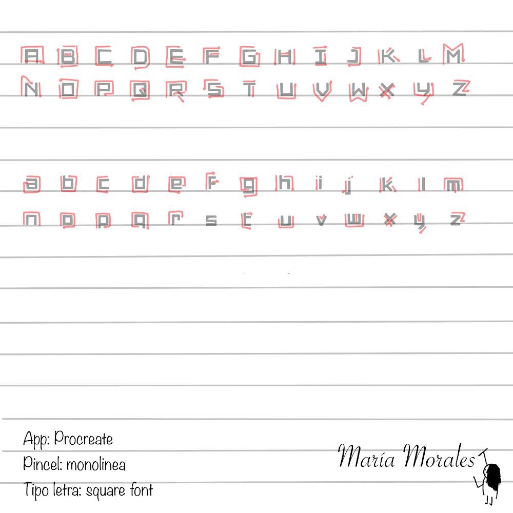 Buenos días ! Vamos a por mi #retopersonal hoy #martes toca #lettering aquí os dejo una plantilla más a calcar y practicar nuevas letras ! #Plantillalettering