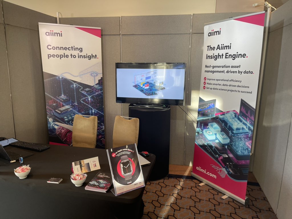 Getting ready to spread the <a href="/AiimiLtd/">Aiimi</a> message with <a href="/Macromation/">Jack Lawton</a> at <a href="/_theIAM/">The IAM</a> uk conference