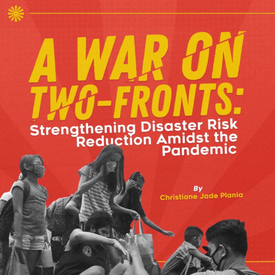 gana_ph's tweet photo. We urge everyone to monitor public weather updates and warnings and to observe health protocols even during these kinds of calamities. 🚧

Read more about strengthening Disaster Risk Reduction amidst the pandemic here: https://t.co/fUngBMF53e

#GanaCallToAction
#GanaPhilippines https://t.co/mPh7LiKHpC