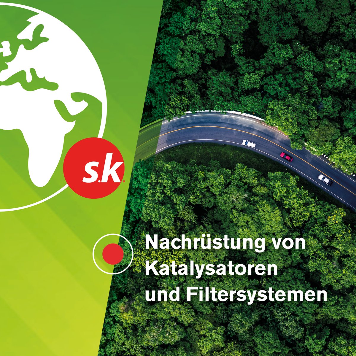 Unsere (E-)Mission: Nachhaltig Autofahren.
Unser Ziel: Eine Verbesserung der Emissionswerte.
Unser Beitrag: Entwicklung und Produktion von Katalysatoren und Filtersystemen.
Das Ergebnis: eine Win-Win-Situation für Umwelt und Kunden. 

#deinteamsk #umweltschutz #nachhaltigkeit