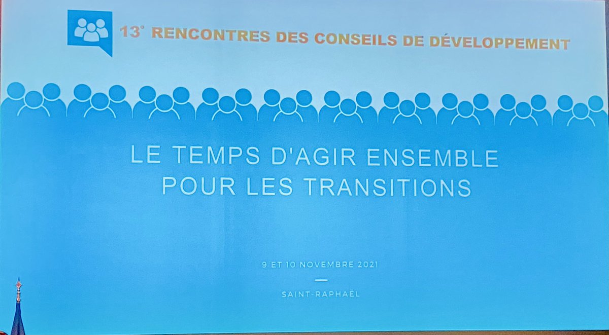 LaurentHaddad's tweet photo. Aux 13ème rencontres de la @CoordNatCD à @StRaphael_Var avec la délégation du @CoDevPlaineco
Agir ensemble pour les transitions : sujet majeur pour l'avenir
#13ercd https://t.co/x6Z8QONANw